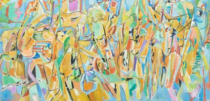André Lanskoy, La Bataille d'Uccello, Circa 1968