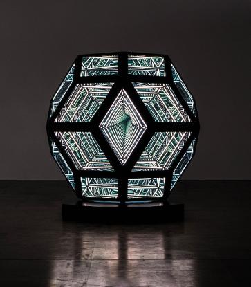 Anthony James, 60" Triacontahedron (Solar Black), 