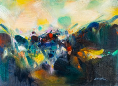 Chu Teh-Chun, Apaisement du réel, 2005