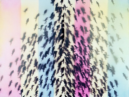 Juan Genovés, Superposición, 1971