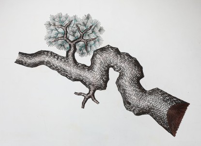 Lee Gil Rae, Millennium Pine Tree-15, 2020
