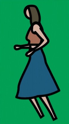 Julian Opie, Kiri, 2019 