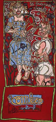 Robert Combas, Je suis la plus jolie, 1983