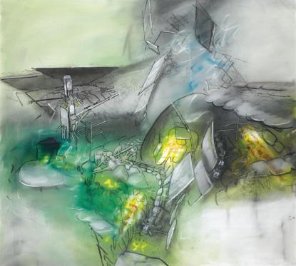 Roberto Matta, S'executant (Sexe ecoutant), 1969