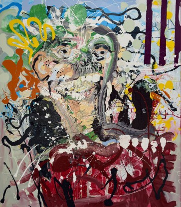 Thomas Dillon, King Carrot and his black Swan, 2025
