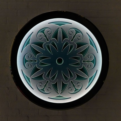Anthony James, 40" Circular Wall Portal, 