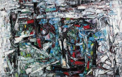 Jean Paul Riopelle, Untitled, 1964 