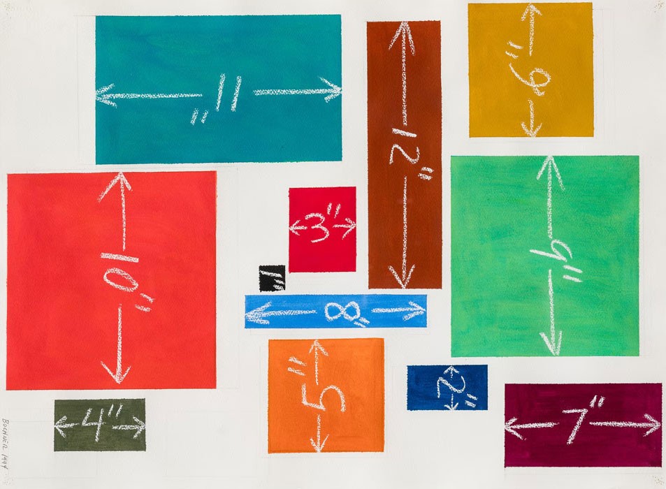 Mel Bochner Drawings: A Retrospective